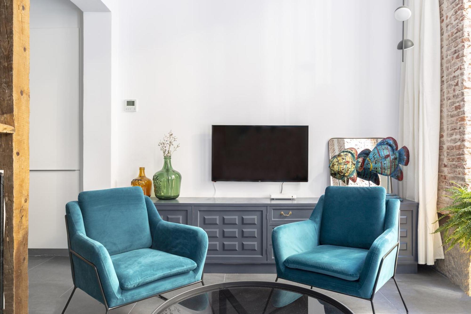 Apt Centrico Y Tranquilo De 2 Hab Madrid Eksteriør bilde