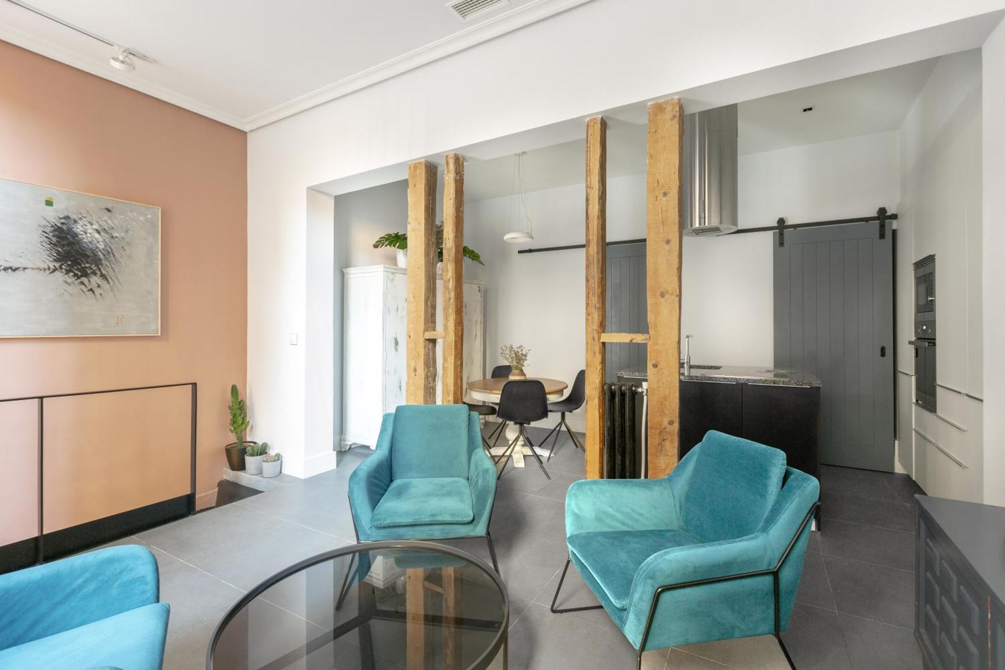 Apt Centrico Y Tranquilo De 2 Hab Madrid Eksteriør bilde